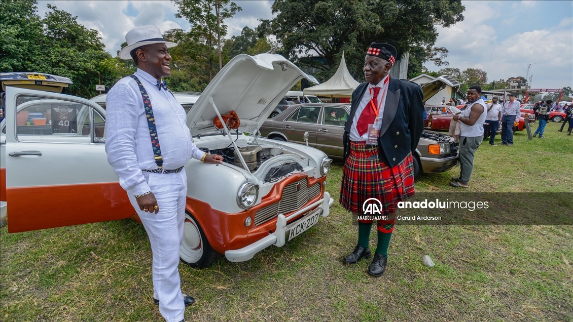 Kenya'da klasik otomobil ve motosiklet etkinliği