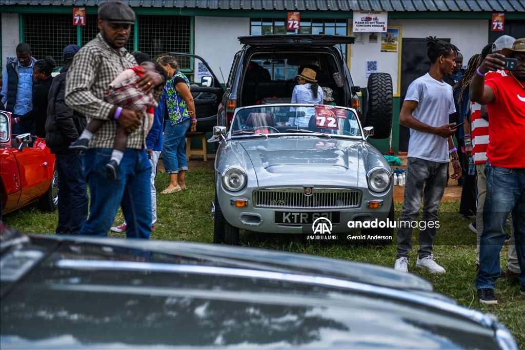 Kenya'da klasik otomobil ve motosiklet etkinliği
