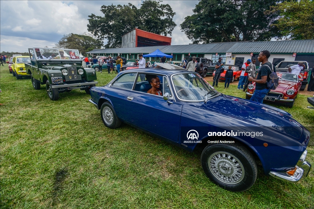 Kenya'da klasik otomobil ve motosiklet etkinliği