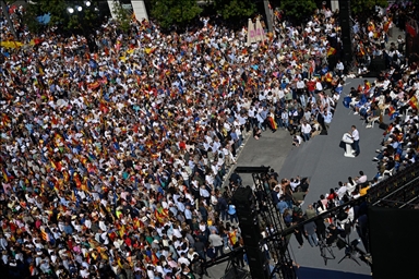 Espagne : 40.000 personnes manifestent dans les rues de Madrid contre l'amnistie des politiciens catalans
