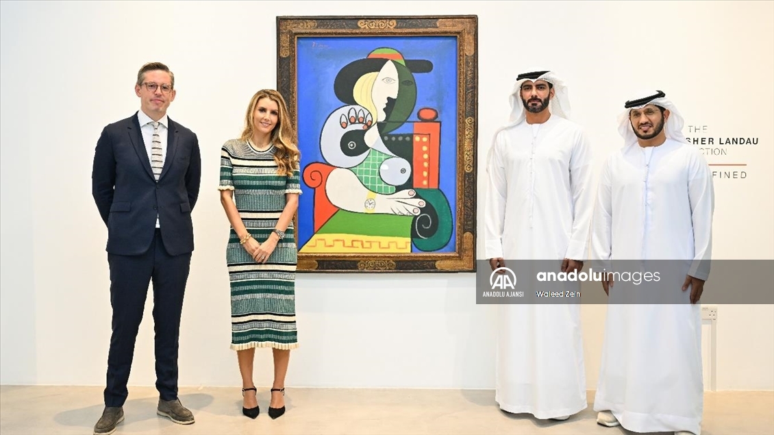 Ünlü Picasso tablosu Dubai'deki müzayede evinde sergileniyor