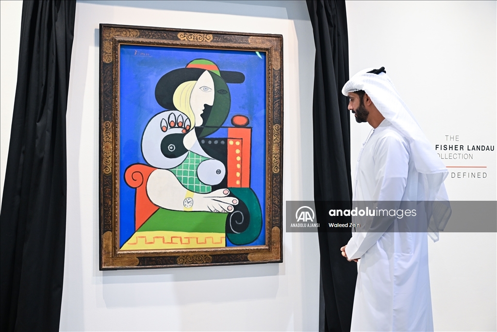 Ünlü Picasso tablosu Dubai'deki müzayede evinde sergileniyor