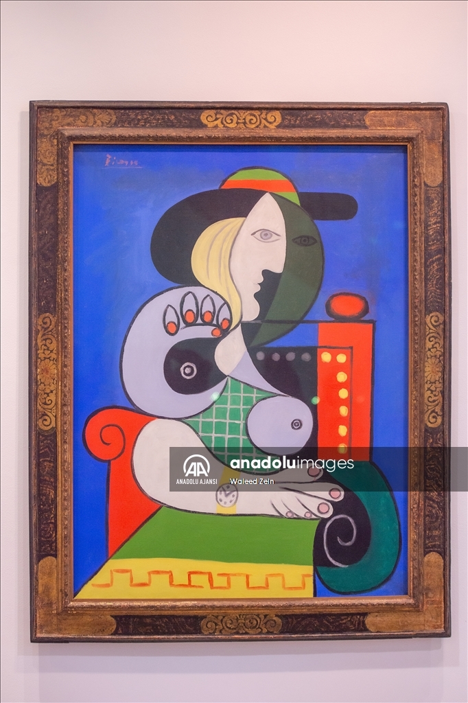 Ünlü Picasso tablosu Dubai'deki müzayede evinde sergileniyor