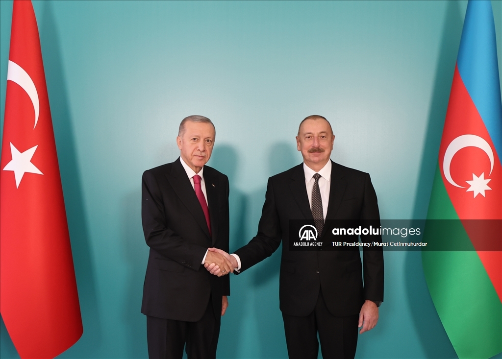 مراسم استقبال رسمية لأردوغان في نخجوان الأذربيجانية
