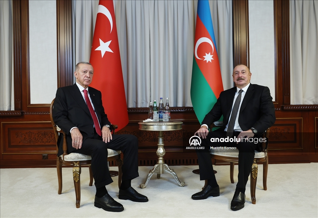 Cumhurbaşkanı Erdoğan Nahçıvan'a geldi