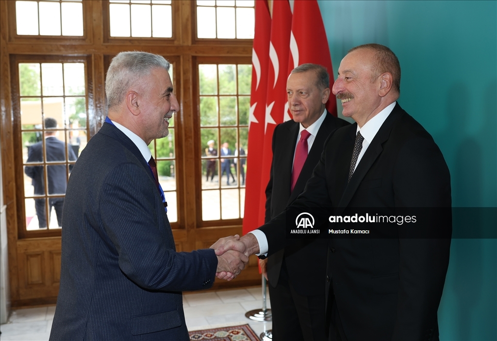 Cumhurbaşkanı Erdoğan Nahçıvan'a geldi