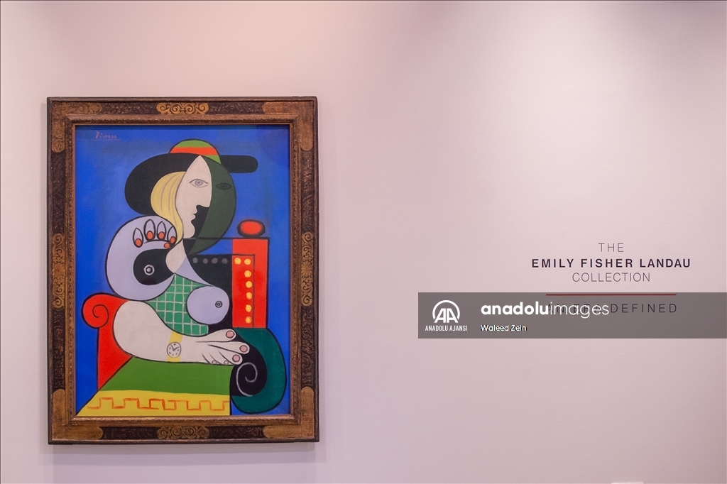 Ünlü Picasso tablosu Dubai'deki müzayede evinde sergileniyor