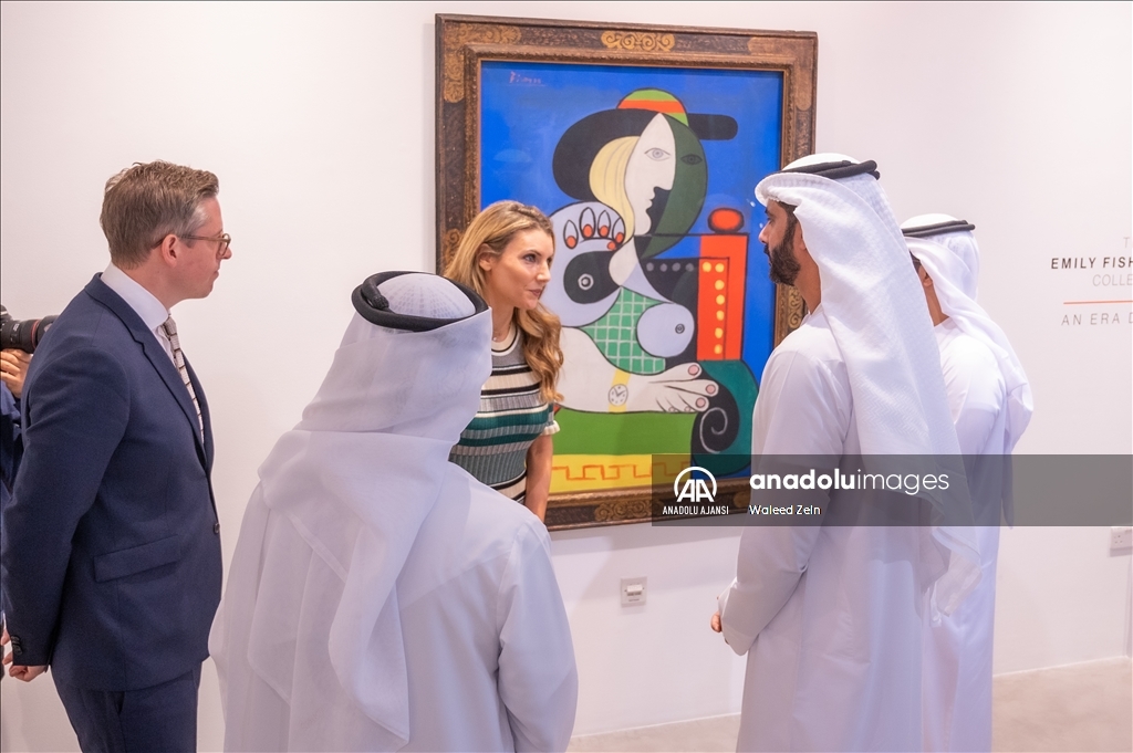 Ünlü Picasso tablosu Dubai'deki müzayede evinde sergileniyor