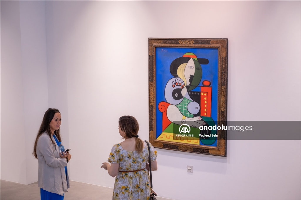 Ünlü Picasso tablosu Dubai'deki müzayede evinde sergileniyor