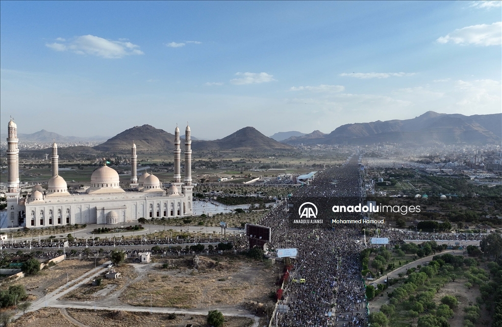 Yemen'de Mevlidi kandili kutlamaları