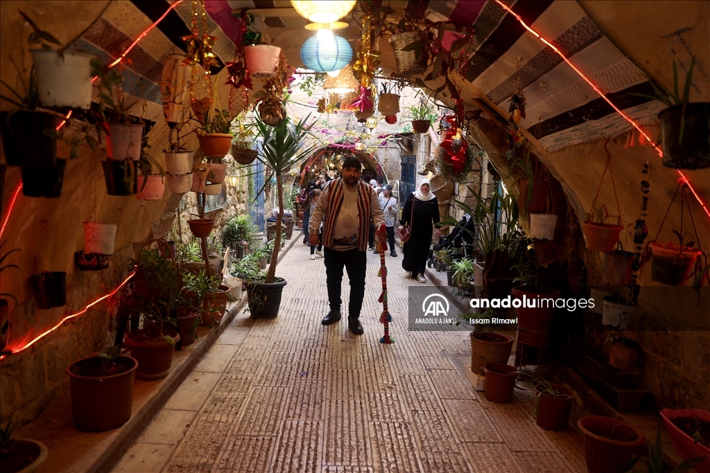 Nablus'ta Mevlid Kandili kutlamaları
