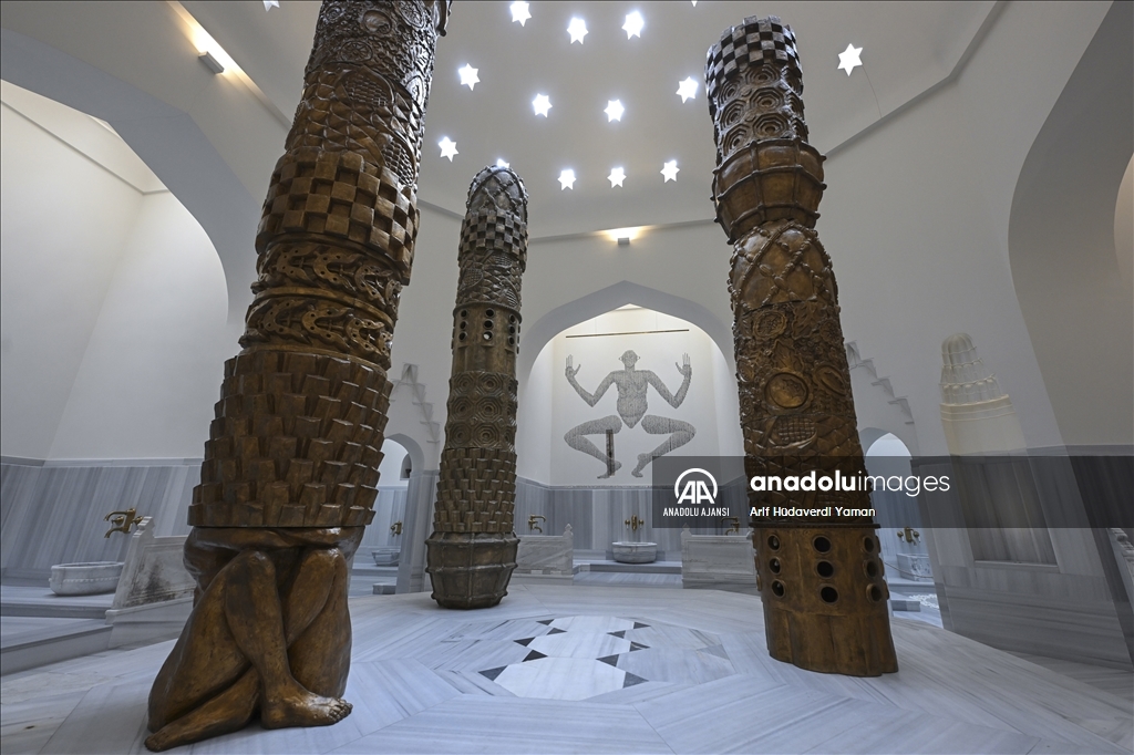 Tarihi Zeyrek Çinili Hamam, restorasyonun ardından "Kalıntıların Şifası" sergisiyle son kez sanatseverleri ağırlıyor