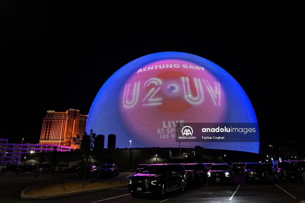 "The Sphere" Las Vegas'ta U2 konseriyle açıldı
