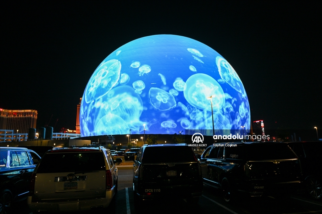 "The Sphere" Las Vegas'ta U2 konseriyle açıldı