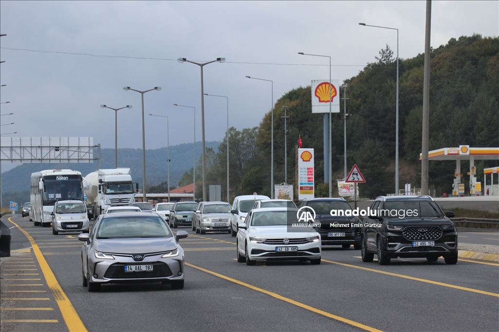 Bolu ve Sakarya'da sağanak