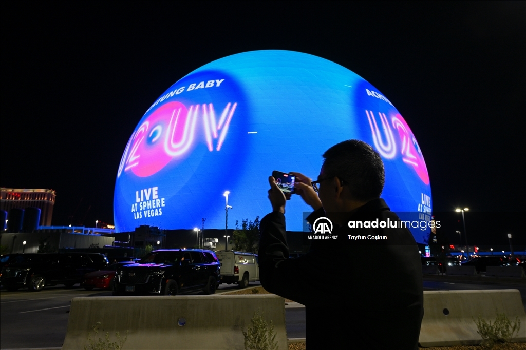 "The Sphere" Las Vegas'ta U2 konseriyle açıldı