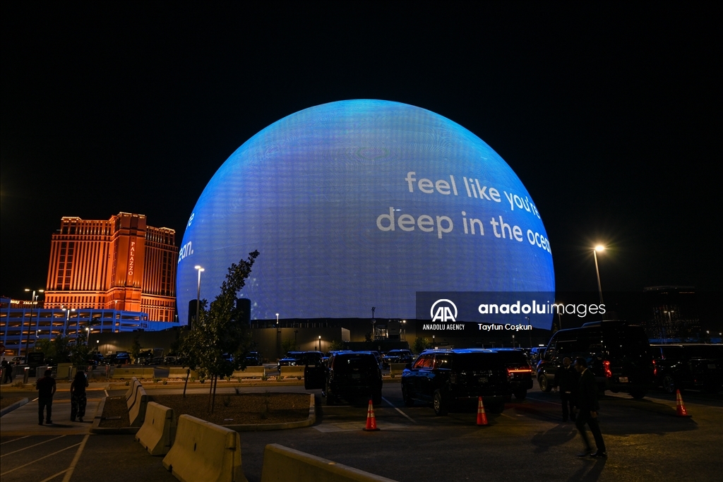 "The Sphere" Las Vegas'ta U2 konseriyle açıldı