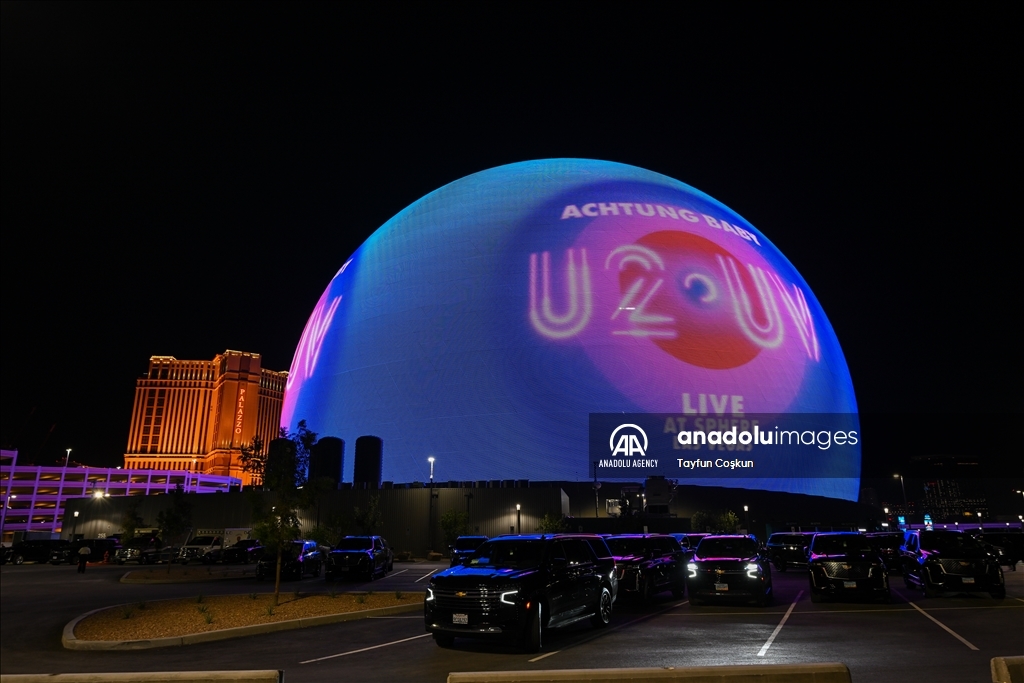 "The Sphere" Las Vegas'ta U2 konseriyle açıldı