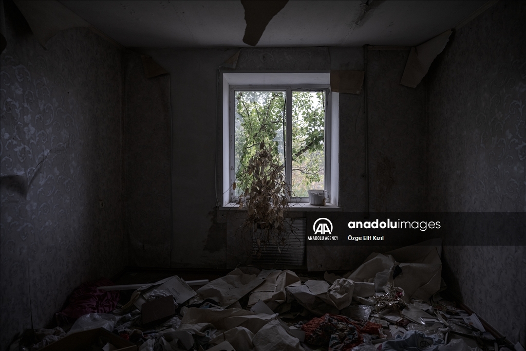 Traces of war in Ukraine's Izyum