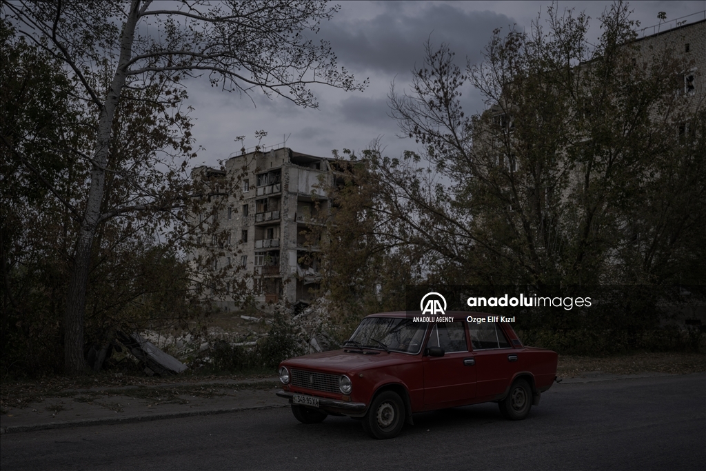 Traces of war in Ukraine's Izyum