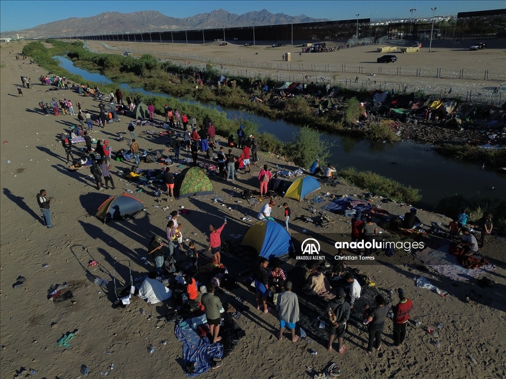Migrants arrive in Ciudad Juarez to cross U.S.
