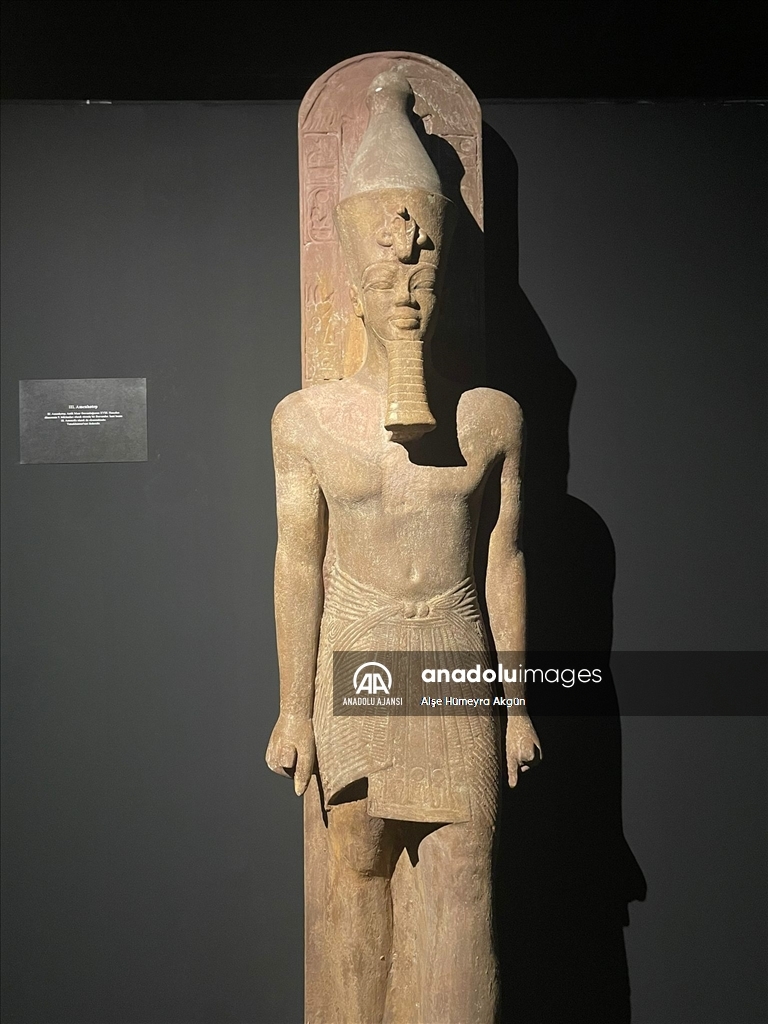 "Gizemli Firavun TutAnkhAmun'un Hazineleri" İstanbul Akvaryum'da açıldı