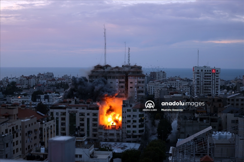 İsrail'in Gazze'ye yönelik hava saldırıları