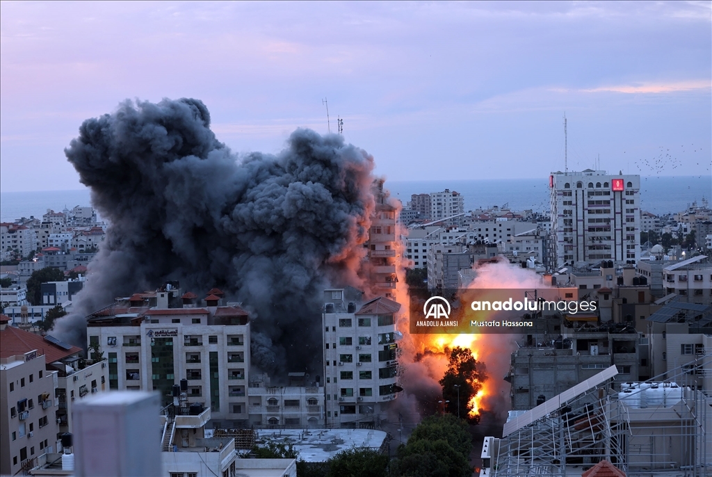 İsrail'in Gazze'ye yönelik hava saldırıları