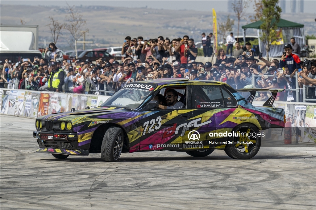 'Yer6fest' Drift ve Otomobil Festivali Gölbaşı'nda gerçekleşti