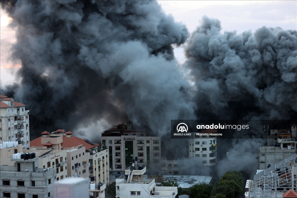İsrail'in Gazze'ye yönelik hava saldırıları