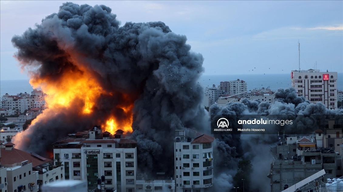 İsrail'in Gazze'ye yönelik hava saldırıları