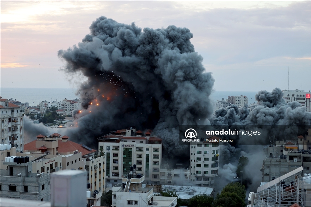 İsrail'in Gazze'ye yönelik hava saldırıları