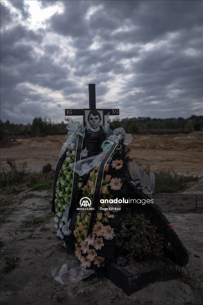 Ukrayna'nın başkenti Kiev'de savaşın izleri