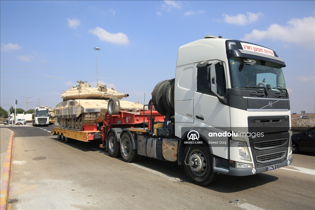 Filistinli grupların sızma operasyonu gerçekleştirdiği Sderot'ta yoğun güvenlik önlemleri