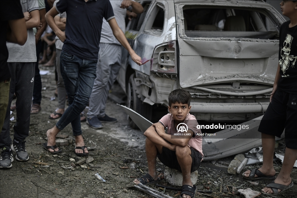İsrail'in Gazze'ye yönelik hava saldırıları