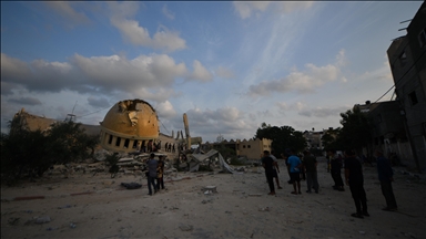 Xhamia El-Emin Muhamed shkatërrohet në sulmet izraelite në Gaza