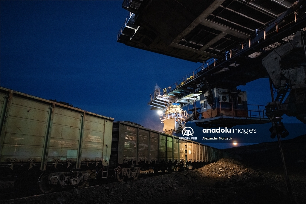 Rusya'da bulunan Borodino açık ocak kömür madeni