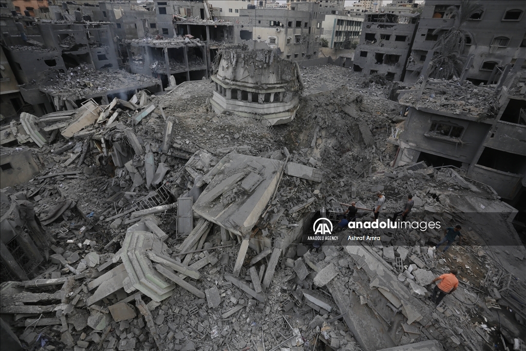 L’armée israélienne détruit la mosquée «Ahmed Yassine» à Gaza