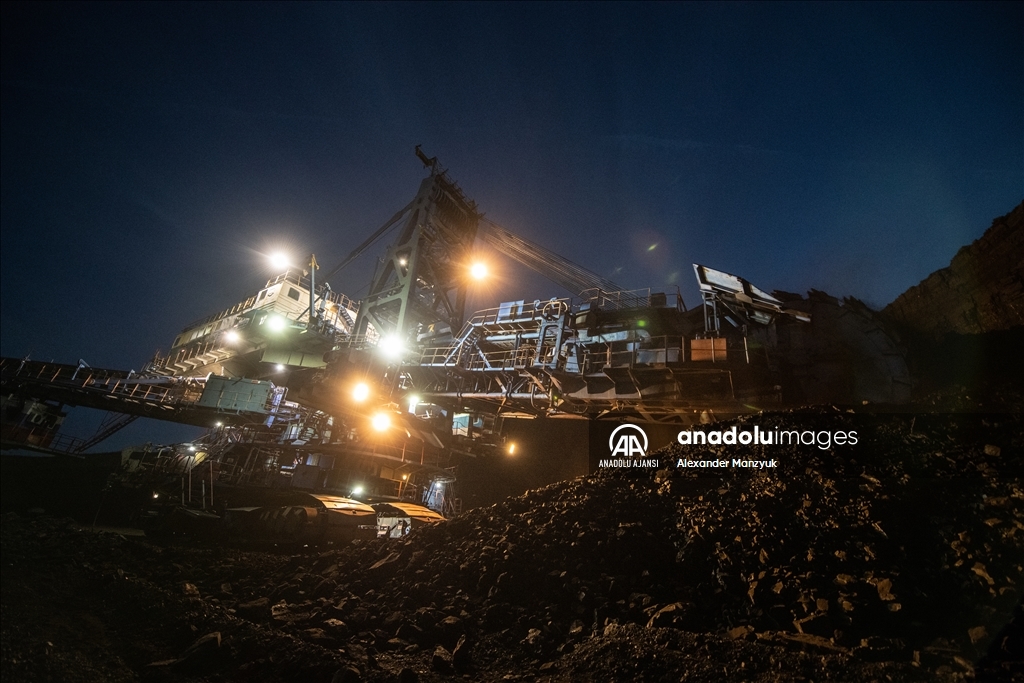 Rusya'da bulunan Borodino açık ocak kömür madeni