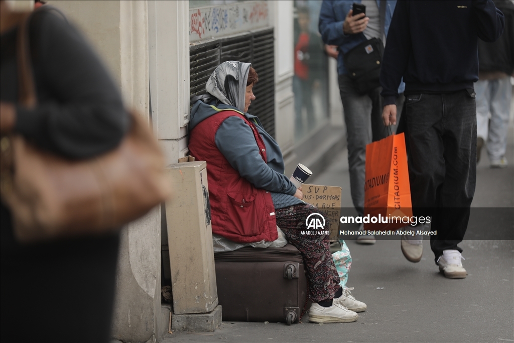 Avrupa'da sokakta yaşayan evsizlerin sayısı artıyor