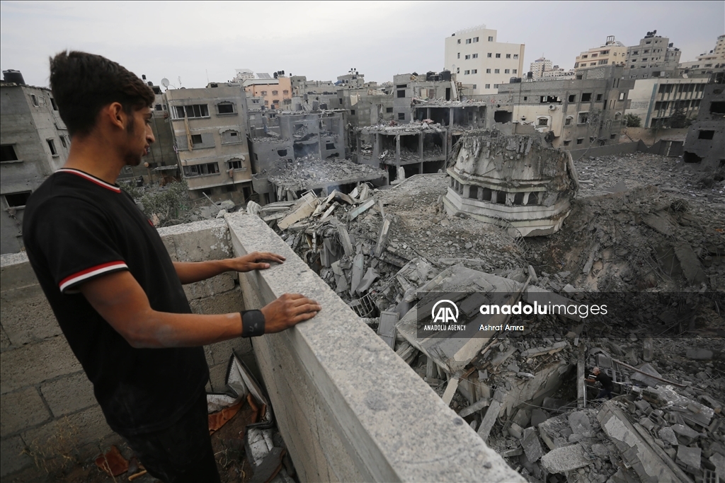 L’armée israélienne détruit la mosquée «Ahmed Yassine» à Gaza