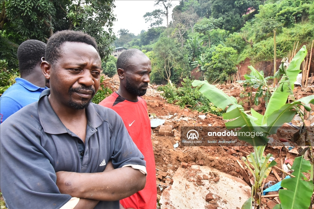 Kamerun'da meydana gelen heyelan