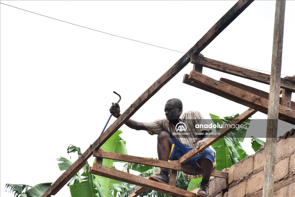 Kamerun'da meydana gelen heyelan