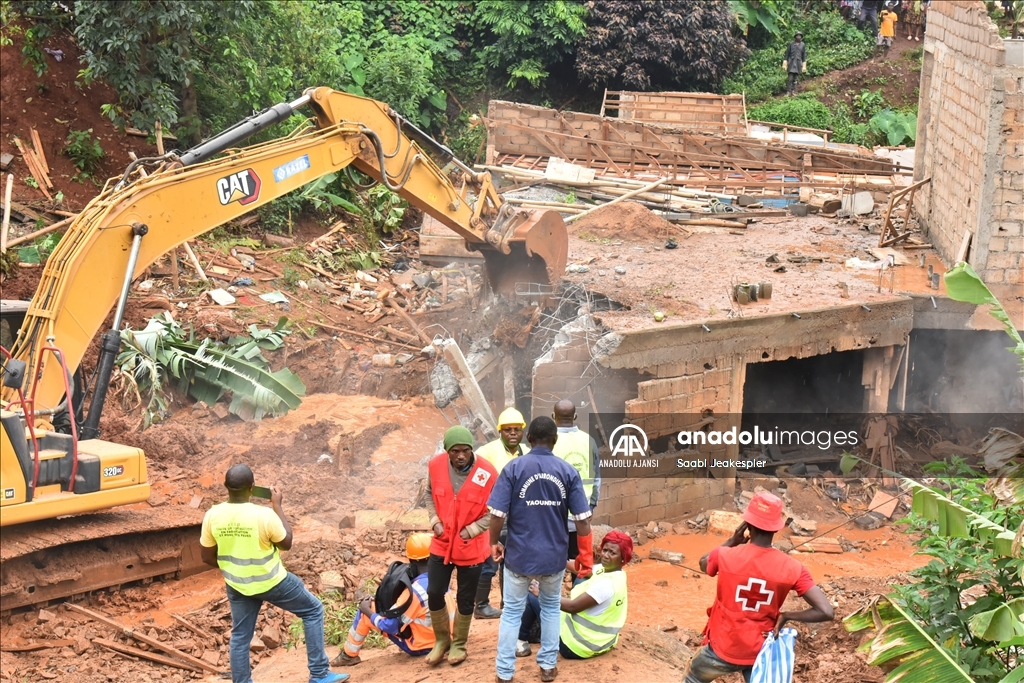 Kamerun'da meydana gelen heyelan