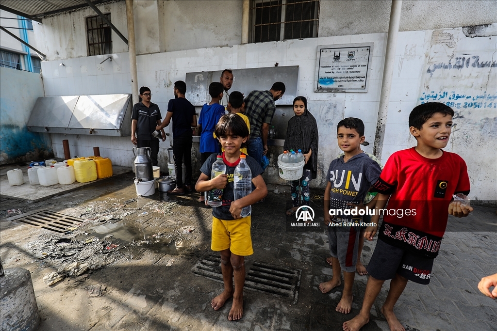 Gazze'de su krizi