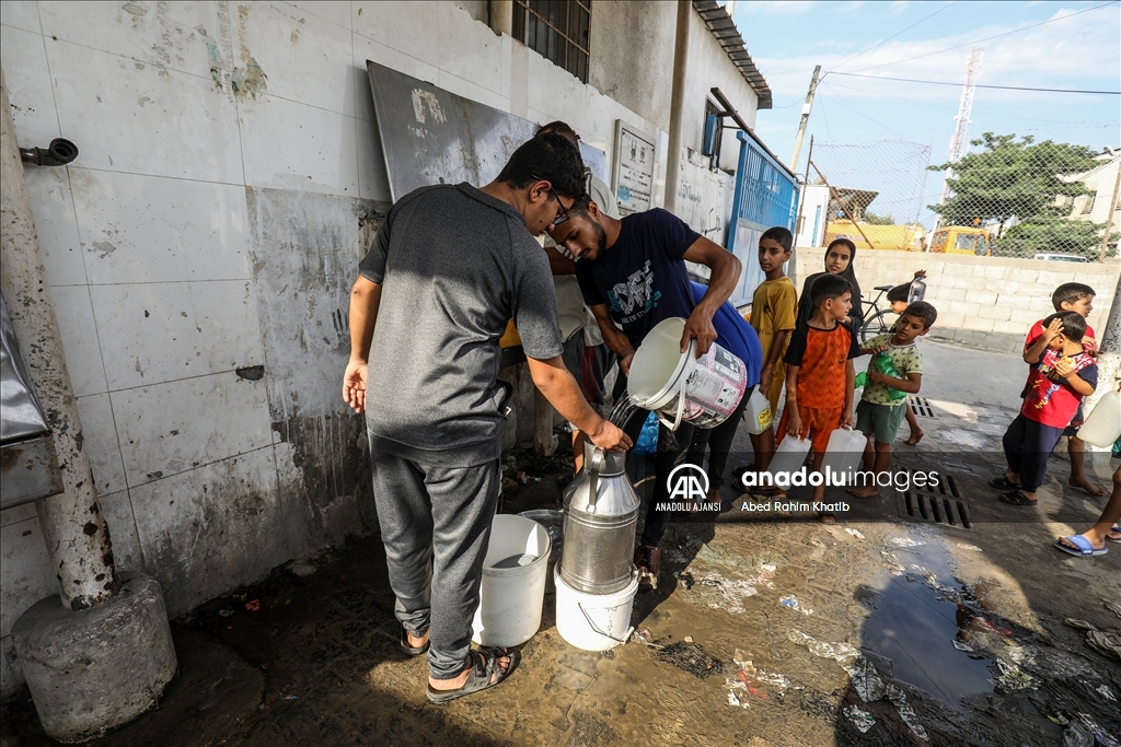 Gazze'de su krizi