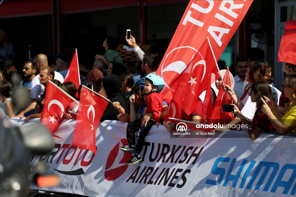 58. Cumhurbaşkanlığı Türkiye Bisiklet Turu'nun Fethiye-Babadağ etabı başladı