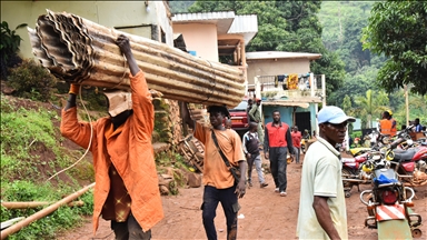 Kamerun'da meydana gelen heyelan