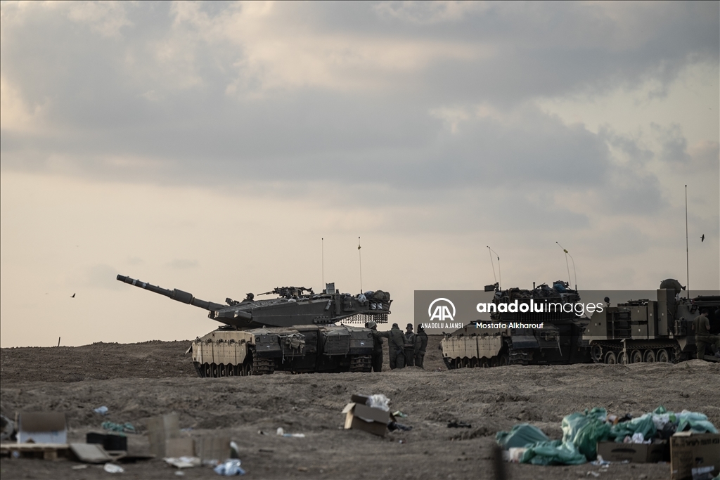 Filistinli grupların sızma operasyonu gerçekleştirdiği Yahudi yerleşim biriminde çatışmaların izleri