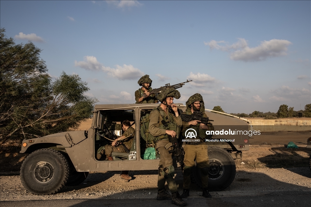Filistinli grupların sızma operasyonu gerçekleştirdiği Yahudi yerleşim biriminde çatışmaların izleri